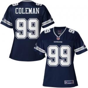 Pro Line Women's Dallas Cowboys Kenyon Coleman Team Color Jersey