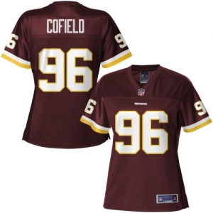 Pro Line Women's Washington Redskins Barry Cofield Team Color Je