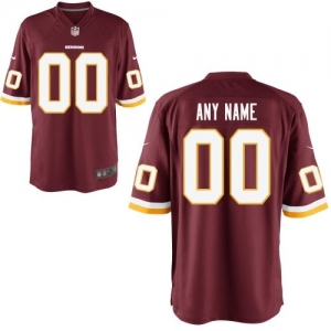 Nike Men's Washington Redskins Customized Team Color Game Jersey