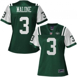 Pro Line Women's New York Jets Robert Malone Team Color Jersey