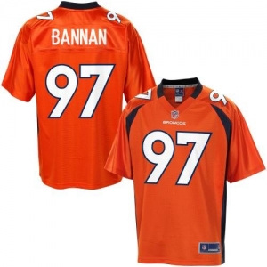 Pro Line Men's Denver Broncos Justin Bannan Team Color Jersey