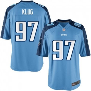 Nike Youth Tennessee Titans Karl Klug Team Color Game Jersey