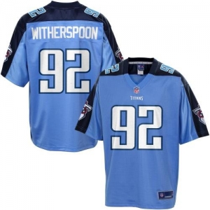 Pro Line Men's Tennessee Titans Will Witherspoon Team Color Jers