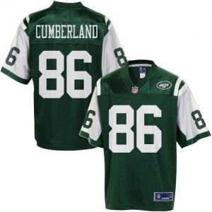 Pro Line Men's New York Jets Jeff Cumberland Team Color Jersey