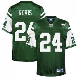 Reebok Darrelle Revis New York Jets Premier Tackle Twill Jersey