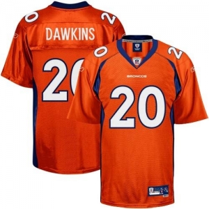 Reebok Brian Dawkins Denver Broncos Premier Tackle Twill Jersey