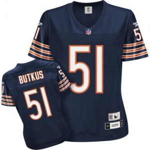 Reebok Chicago Bears Dick Butkus Women's Throwback Premier Jerse