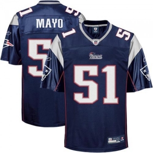 Reebok Jerod Mayo New England Patriots Youth Replica Jersey - Na