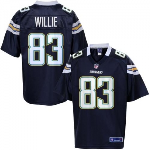 Pro Line Men's San Diego Chargers Willie Team Color Jersey