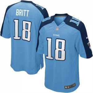 Nike Tennessee Titans Kenny Britt Game Alternate Jersey