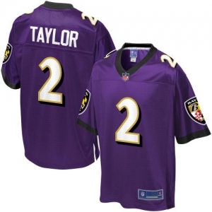 Pro Line Men's Baltimore Ravens Tyrod Taylor Team Color Jersey