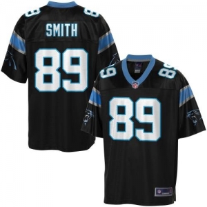 Pro Line Men's Carolina Panthers Steve Smith Team Color Jersey