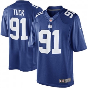 Nike Justin Tuck New York Giants Youth The Limited Jersey - Roya