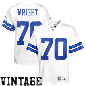 Reebok Rayfield Wright Dallas Cowboys Replica Legends Jersey - W