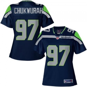 Pro Line Women's Seattle Seahawks Patrick Chukwurah Team Color J