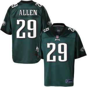 Pro Line Men's Philadelphia Eagles Nate Allen Team Color Jersey