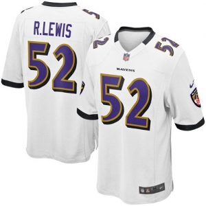 Nike Ray Lewis Baltimore Ravens Youth Game Jersey - White