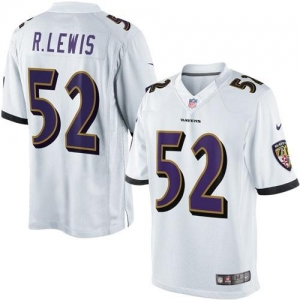 Nike Ray Lewis Baltimore Ravens The Limited Jersey - White