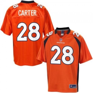 Pro Line Men's Denver Broncos Quinton Carter Team Color Jersey