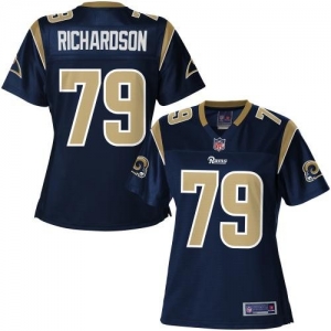 Pro Line Women's St. Louis Rams Barry Richardson Team Color Jers