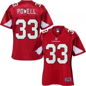 Pro Line Women's Arizona Cardinals William Powell Team Color Jer