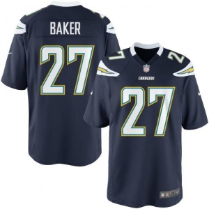 Nike Youth San Diego Chargers Edwin Baker Team Color Game Jersey