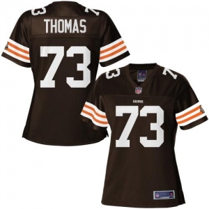 Pro Line Women's Cleveland Browns Joe Thomas Team Color Jersey