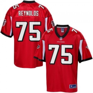 Pro Line Men's Atlanta Falcons Garrett Reynolds Team Color Jerse