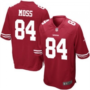 Nike Randy Moss San Francisco 49ers Youth Game Jersey - Scarlet