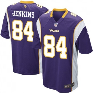 Nike Michael Jenkins Minnesota Vikings Youth Game Jersey - Purpl