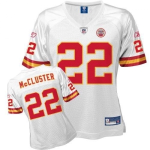 Reebok Kansas City Chiefs Dexter McCluster Women's Replica White