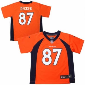 Nike Eric Decker Denver Broncos Toddler Game Jersey - Orange