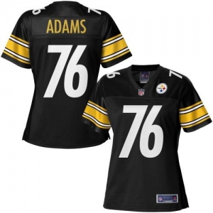 Pro Line Women's Pittsburgh Steelers Mike Adams Team Color Jerse