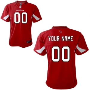 Nike Arizona Cardinals Preschool Customized Team Color Game Jers