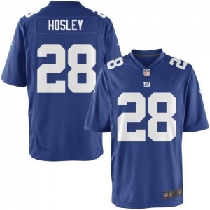 Nike Youth New York Giants Jayron Hosley Team Color Game Jersey