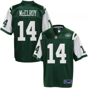 Pro Line Men's New York Jets Greg McElroy Team Color Jersey