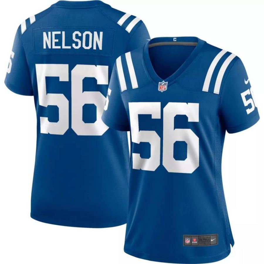 Nike Women's Indianapolis Colts Quenton Nelson #56 Blue Game Jer