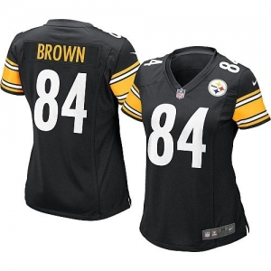 Nike Women's Pittsburgh Steelers Antonio Brown Game Team Color J