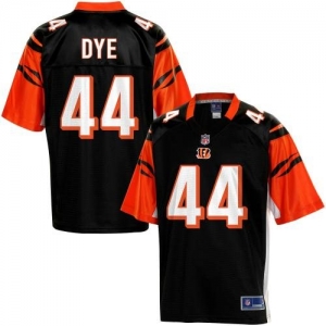 Pro Line Men's Cincinnati Bengals Tony Dye Team Color Jersey