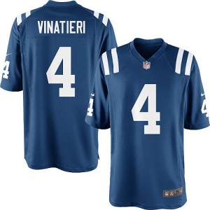 Nike Adam Vinatieri Indianapolis Colts Youth Game Jersey - Royal