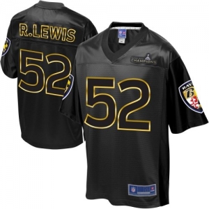 Pro Line Men's Baltimore Ravens Ray Lewis Super Bowl XLVII Champ