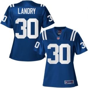 Pro Line Women's Indianapolis Colts LaRon Landry Team Color Jers