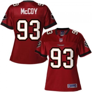 Pro Line Women's Tampa Bay Buccaneers Gerald McCoy Team Color Je