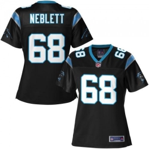 Pro Line Women's Carolina Panthers Andre Neblett Team Color Jers