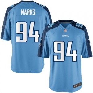 Nike Youth Tennessee Titans Sen'Derrick Marks Team Color Game Je