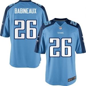 Nike Jordan Babineaux Tennessee Titans Youth Game Jersey - Light