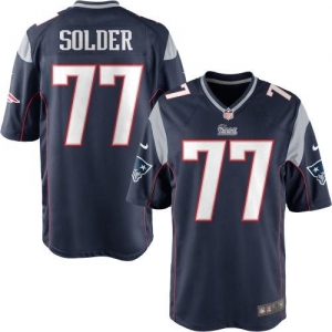 Nike Youth New England Patriots Nate Solder Team Color Game Jers