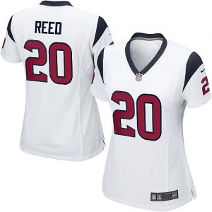 Nike Ed Reed Houston Texans Ladies Game Jersey - White