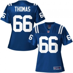 Pro Line Women's Indianapolis Colts Donald Thomas Team Color Jer