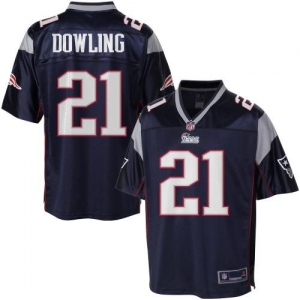 Pro Line Men's New England Patriots Ras-I Dowling Team Color Jer